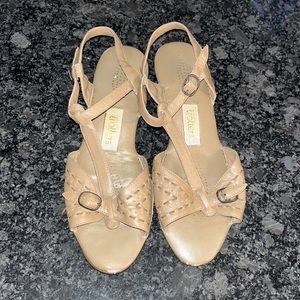 Vintage heeled sandals
